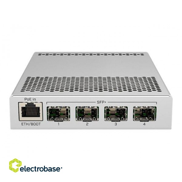 MikroTik | Switch | CRS305-1G-4S+IN | Web managed | Desktop | 1 Gbps (RJ-45) ports quantity 1 | SFP+ ports quantity 4 image 4