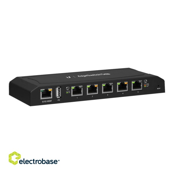 Ubiquiti | EdgeSwitch | ES-5XP | Web managed | Wall mountable | 10/100 Mbps (RJ-45) ports quantity 1 | 1 Gbps (RJ-45) ports quantity 5 | Passive PoE ports quantity 5 image 8