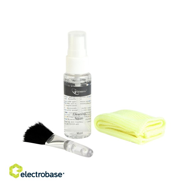 Gembird | 3-in-1 LCD cleaning Kit | Cleaning Kit | 30 ml фото 2