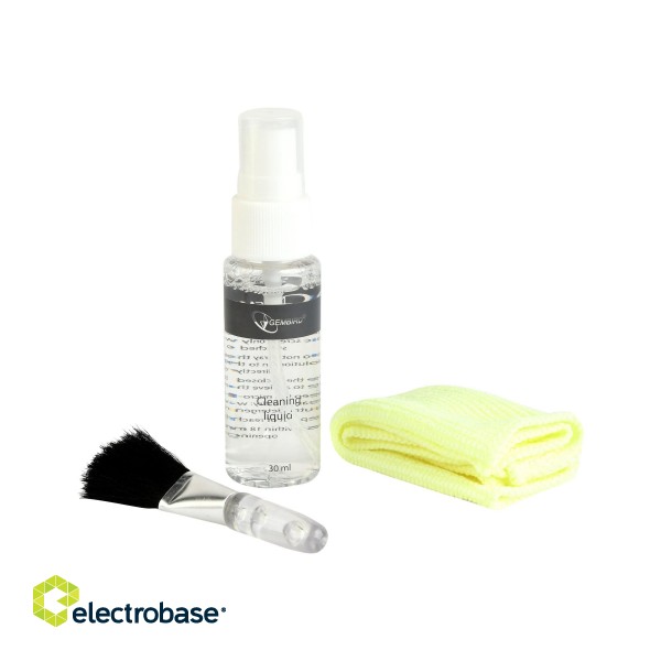 Gembird | 3-in-1 LCD cleaning Kit | Cleaning Kit | 30 ml image 2