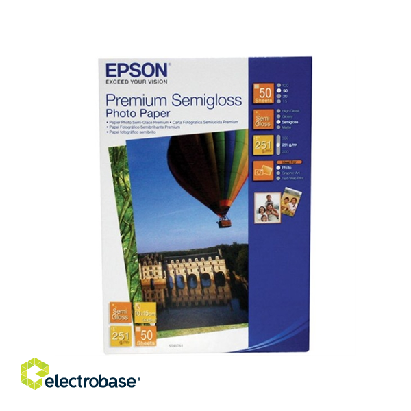 Epson Premium Semigloss Photo Paper 10x15cm image 3