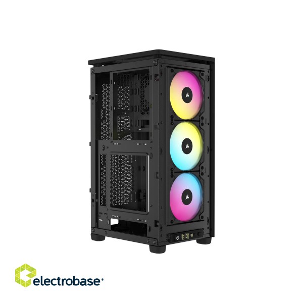 Corsair | RGB AIRFLOW PC Case | 2000D | Black | Mini-ITX | Power supply included No | SFX image 6