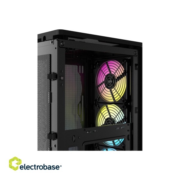 Corsair | RGB AIRFLOW PC Case | 2000D | Black | Mini-ITX | Power supply included No | SFX image 10