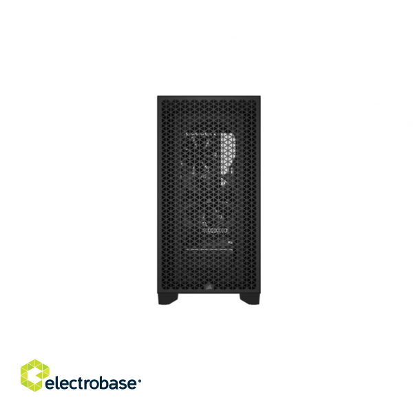 Corsair | Tempered Glass PC Case | 3000D | Black | Mid-Tower | Power supply included No | ATX image 4