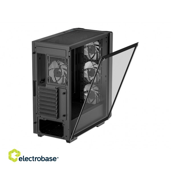 Deepcool | Case | CC560 V2 | Black | Mid-Tower | Power supply included No | ATX PS2 фото 6