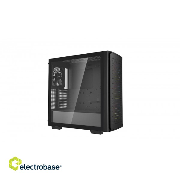 Deepcool | MID TOWER CASE | CK560 | Side window | Black | Mid-Tower | Power supply included No | ATX PS2 image 3