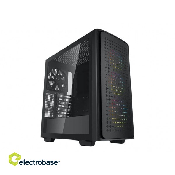 Deepcool | MID TOWER CASE | CK560 | Side window | Black | Mid-Tower | Power supply included No | ATX PS2 paveikslėlis 5
