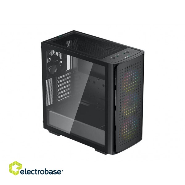 Deepcool | MID TOWER CASE | CK560 | Side window | Black | Mid-Tower | Power supply included No | ATX PS2 paveikslėlis 8