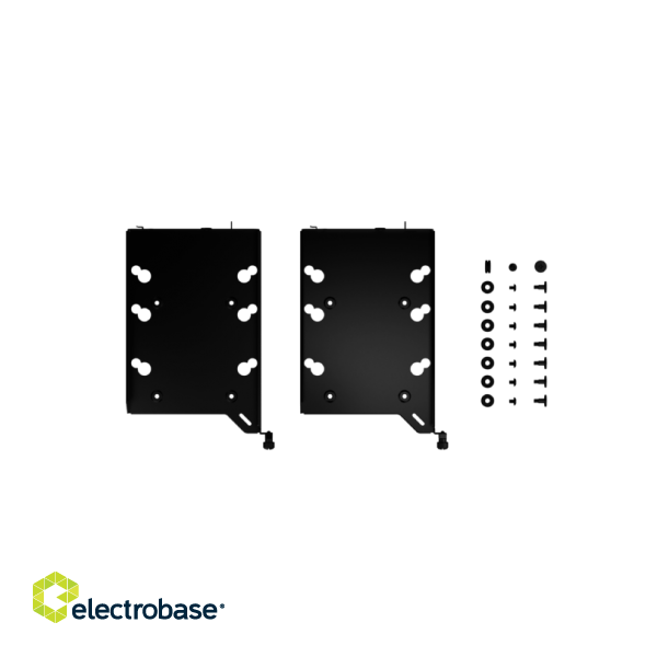 Fractal Design | HDD Tray kit – Type-B (2-pack) | Black image 5