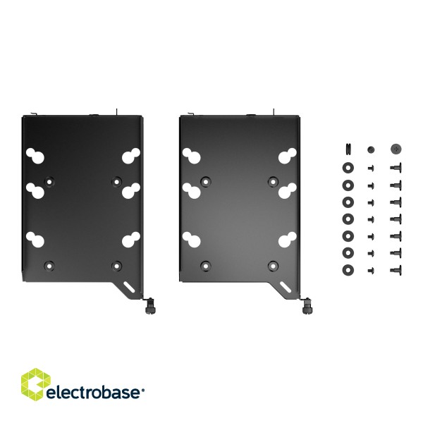 Fractal Design | HDD Tray kit – Type-B (2-pack) | Black image 4