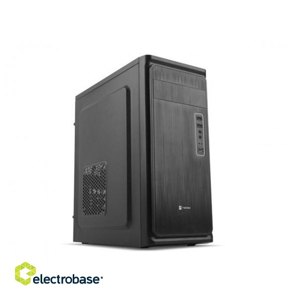Natec | PC case | Armadillo G2 | Black | Midi Tower | Power supply included No | ATX paveikslėlis 2