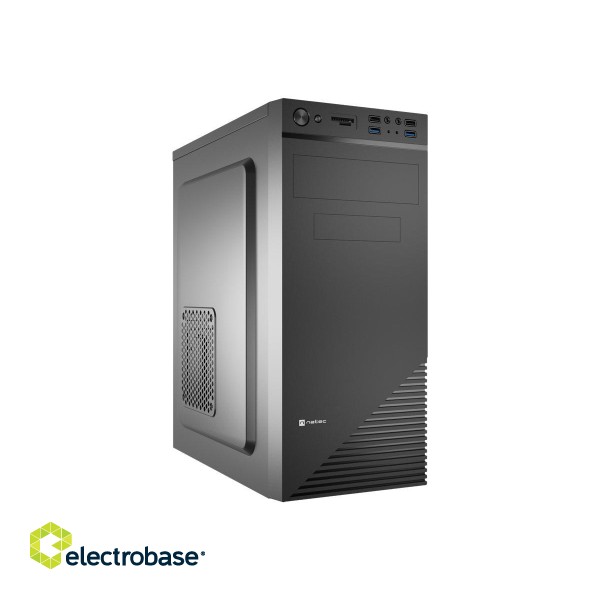 Natec | PC case | Cabassu G2 | Black | Midi Tower | Power supply included No | ATX image 2