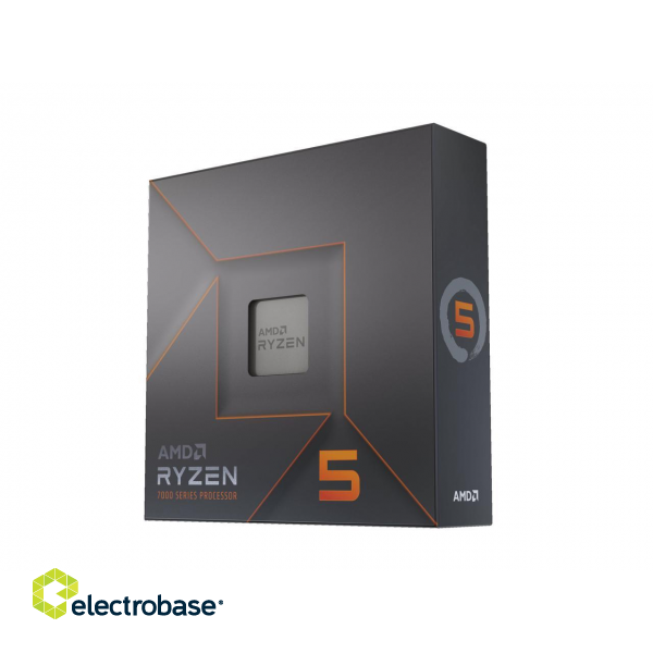 AMD | Ryzen 5 7600X | GHz | AM5 | Processor threads 12 | AMD | Processor cores 6 image 1