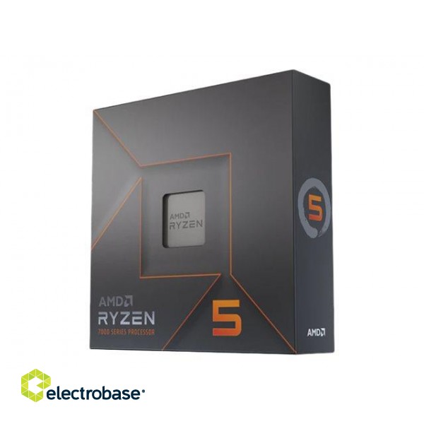 AMD | Ryzen 5 7600X | GHz | AM5 | Processor threads 12 | AMD | Processor cores 6 image 2