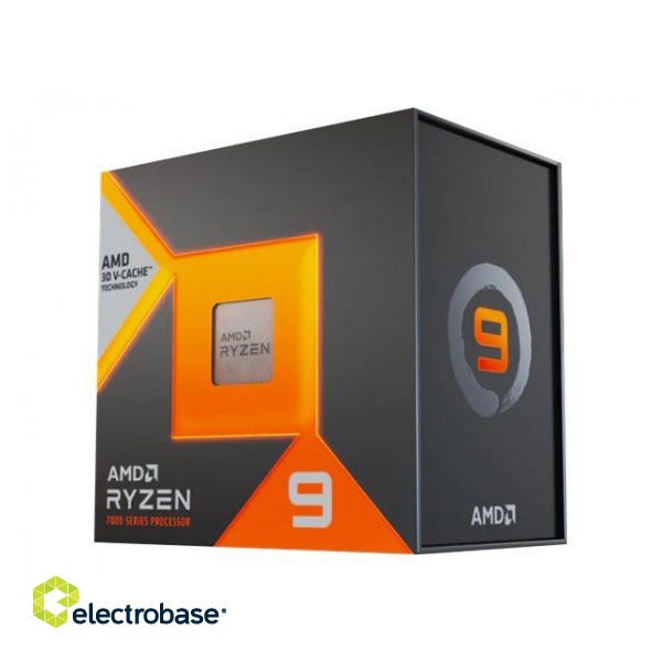 AMD | Ryzen 9 7900X3D | 4.4 GHz | AM5 | Processor threads 24 | AMD | Processor cores 12 image 2