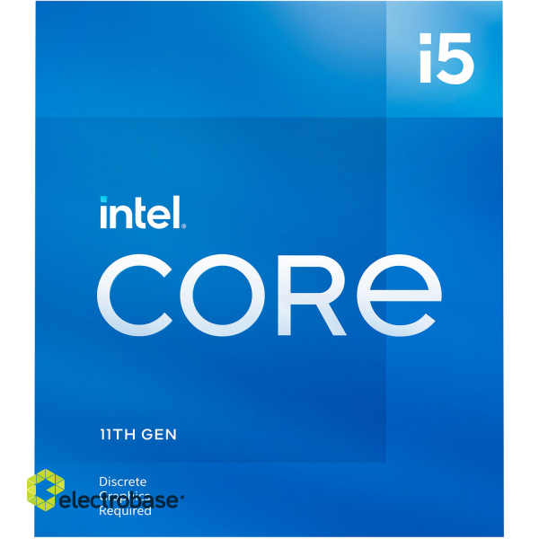 Intel | i5-11400 | 2.6 GHz | LGA1200 | Processor threads 12 | i5-11xxx | Processor cores 6 фото 1