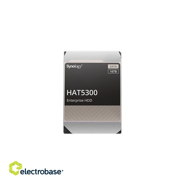 Synology | Enterprise HDD | (HAT5300-16T) | 7200 RPM | 16000 GB | HDD | 512 MB paveikslėlis 2
