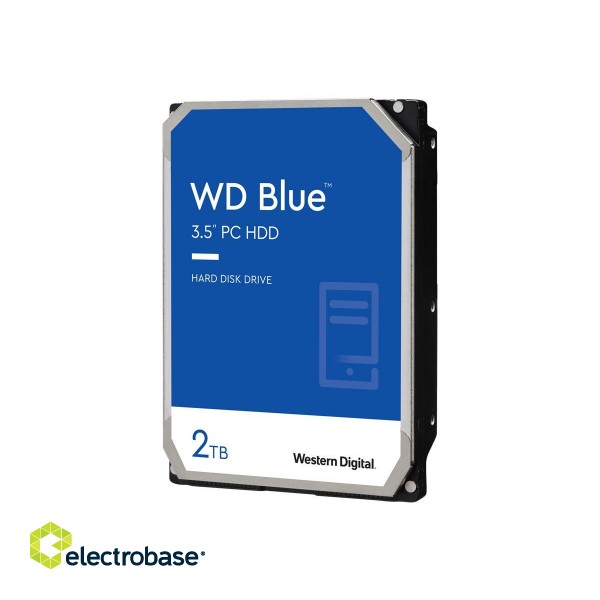 Western Digital | Hard Drive | Blue WD20EZBX | 7200 RPM | 2000 GB фото 2