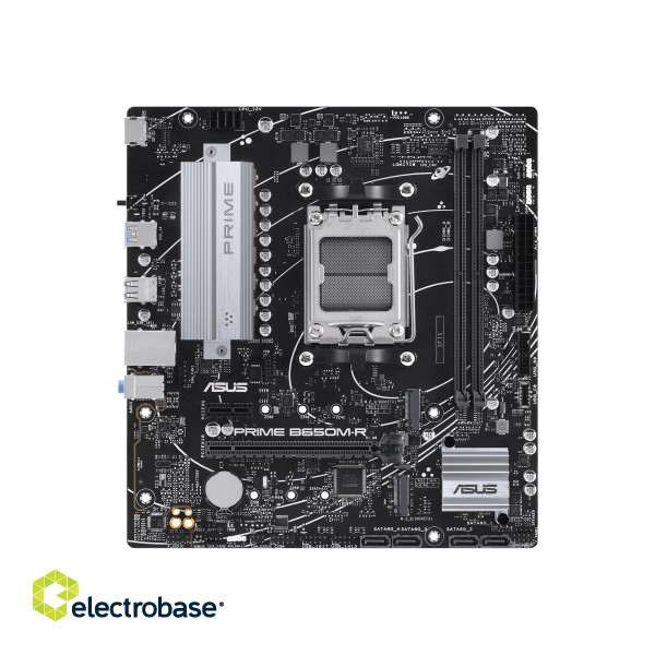 ASUS PRIME B650M-R | Asus Processor family AMD B650 | Processor socket 1 x Socket AM5 | 2 DIMM slots - DDR5