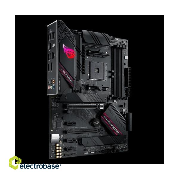 Asus | ROG STRIX B550-F GAMING | Processor family AMD | Processor socket AM4 | DDR4 | Memory slots 4 | Chipset AMD B | ATX image 3