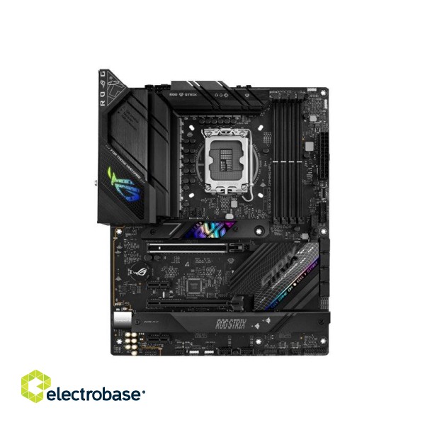 ASUS ROG STRIX B760-F GAMING WIFI | Asus | Processor family Intel B760 | Processor socket 1 x LGA1700 Socket | 4 DIMM slots - DDR5