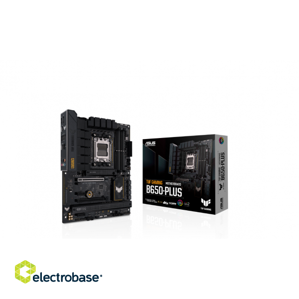 ASUS TUF GAMING B650-PLUS | Asus TUF Gaming B650-Plus - motherboard - ATX | Processor family AMD B650 | Processor socket 1 x Socket AM5 | 4 DIMM slots - DDR5 image 2