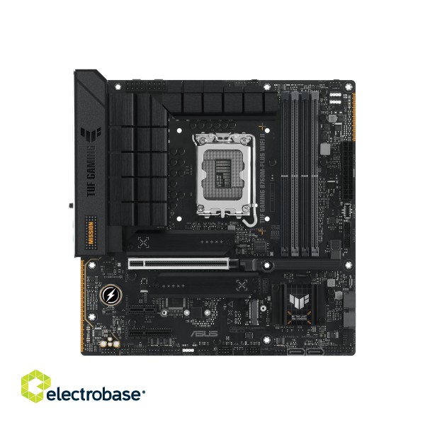 ASUS TUF GAMING B760M-PLUS WIFI II | Asus | Processor family Intel B760 | Processor socket 1 x LGA1700 Socket | 4 DIMM slots - DDR5