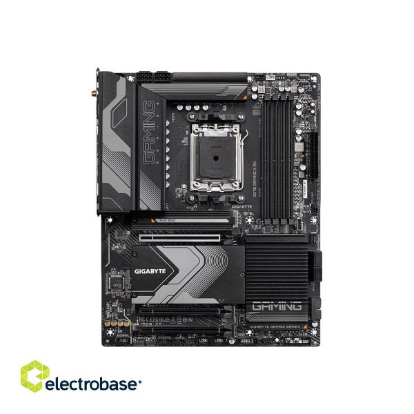 Gigabyte | X670 GAMING X AX 1.0 M/B | Processor family AMD | Processor socket AM5 | DDR5 DIMM | Memory slots 4 | Supported hard disk drive interfaces 	SATA image 2