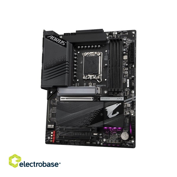 Gigabyte | Z790 AORUS ELITE AX 1.0 M/B | Processor family Intel | Processor socket  LGA1700 | DDR4 DIMM | Memory slots 4 | Supported hard disk drive interfaces 	SATA image 4