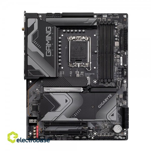 Gigabyte | Z790 GAMING X AX 1.0 M/B | Processor family Intel | Processor socket  LGA1700 | DDR5 DIMM | Memory slots 4 | Supported hard disk drive interfaces 	SATA image 3