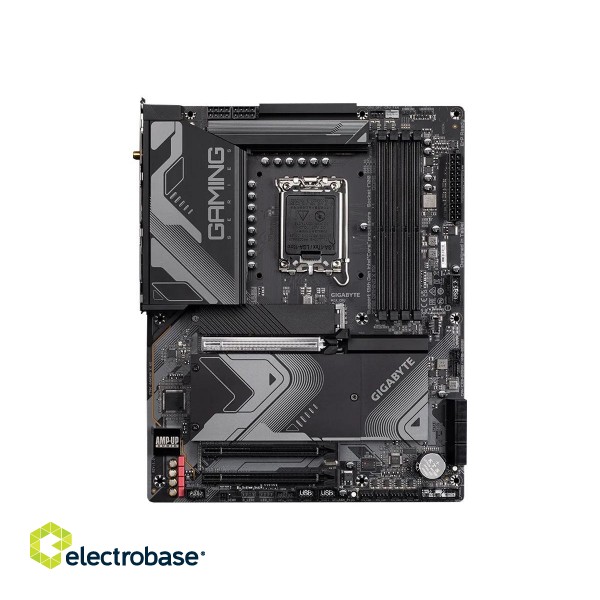 Gigabyte | Z790 GAMING X AX 1.0 M/B | Processor family Intel | Processor socket  LGA1700 | DDR5 DIMM | Memory slots 4 | Supported hard disk drive interfaces 	SATA image 1