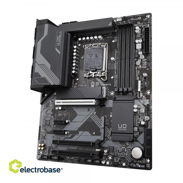 Gigabyte | Z790 UD 1.0 M/B | Processor family Intel | Processor socket  LGA1700 | DDR5 DIMM | Memory slots 4 | Supported hard disk drive interfaces 	SATA image 4