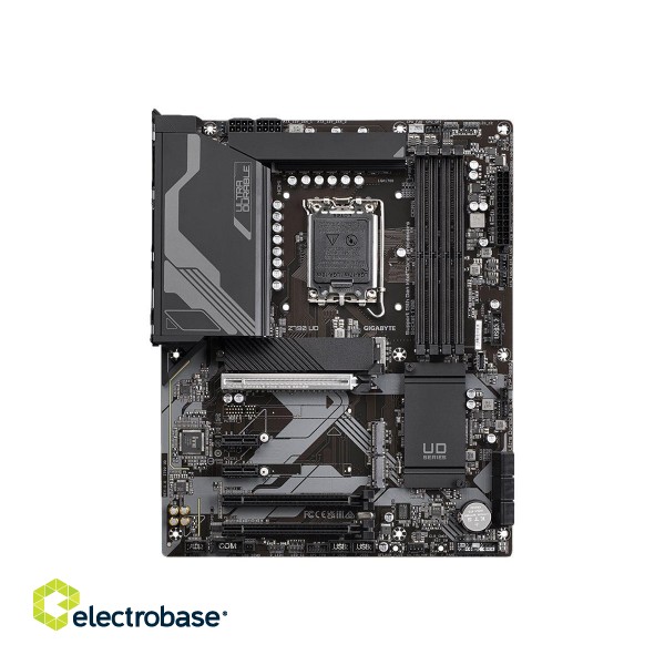 Gigabyte | Z790 UD 1.0 M/B | Processor family Intel | Processor socket  LGA1700 | DDR5 DIMM | Memory slots 4 | Supported hard disk drive interfaces 	SATA image 2