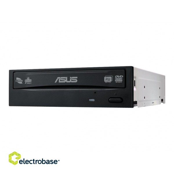 Asus | DRW-24D5MT | Internal | Interface SATA | DVD±RW | CD read speed 48 x | CD write speed 48 x | Black | Desktop фото 2