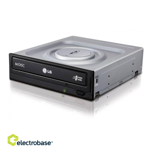 H.L Data Storage | DVD-Writer HH Bare type | GH24NSD5 | Internal | Interface SATA | DVD±R/RW | CD read speed 48 x | CD write speed 48 x | Black | Desktop фото 1
