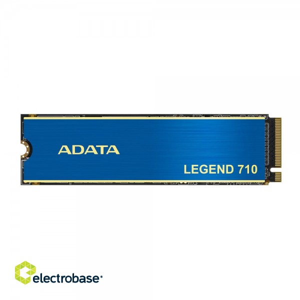 ADATA | LEGEND 710 | 512 GB | SSD form factor M.2 2280 | SSD interface PCIe Gen3x4 | Read speed 2400 MB/s | Write speed 1800 MB/s paveikslėlis 1