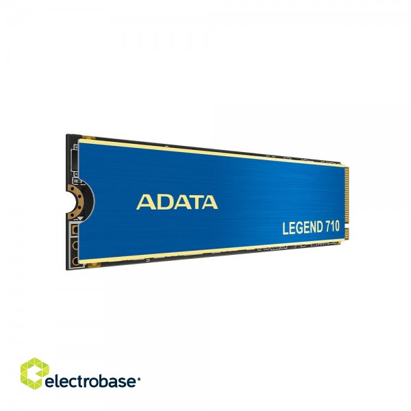 ADATA | LEGEND 710 | 1000 GB | SSD form factor M.2 2280 | SSD interface PCIe Gen3x4 | Read speed 2400 MB/s | Write speed 1800 MB/s paveikslėlis 2