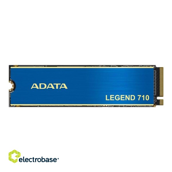 ADATA | LEGEND 710 | 512 GB | SSD form factor M.2 2280 | SSD interface PCIe Gen3x4 | Read speed 2400 MB/s | Write speed 1800 MB/s paveikslėlis 2