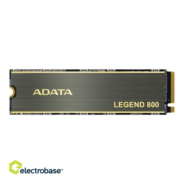 ADATA | SSD | LEGEND 800 | 1000 GB | SSD form factor M.2 2280 | SSD interface PCIe Gen4x4 | Read speed 3500 MB/s | Write speed 2200 MB/s image 1