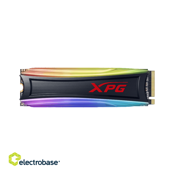 ADATA | Spectrix S40G RGB | 1000 GB | SSD interface M.2 NVME | Read speed 3500 MB/s | Write speed 3000 MB/s фото 1
