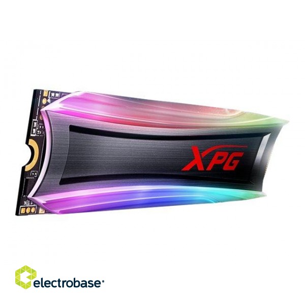 ADATA | XPG SPECTRIX S40G RGB | 512 GB | SSD interface M.2 NVME | Read speed 3500 MB/s | Write speed 2400 MB/s фото 2