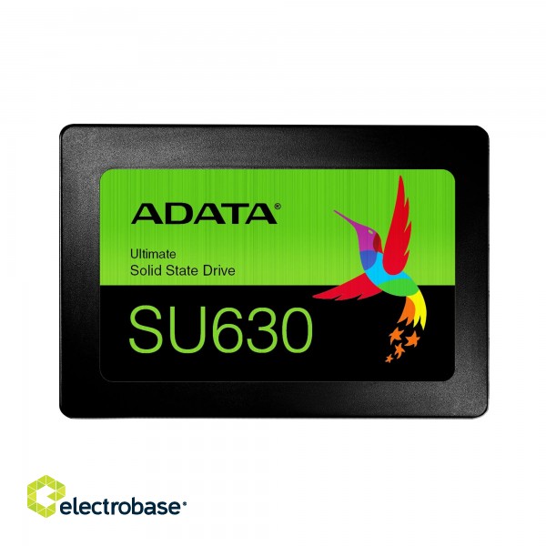 ADATA | Ultimate SU630 3D NAND SSD | 240 GB | SSD form factor 2.5” | SSD interface SATA | Read speed 520 MB/s | Write speed 450 MB/s фото 1