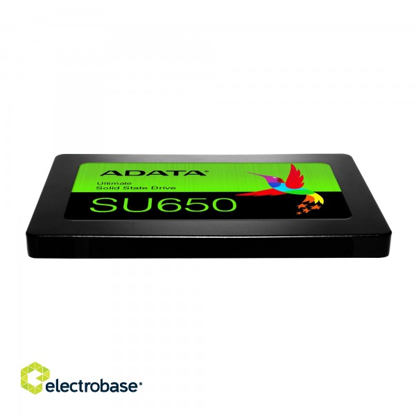 ADATA | Ultimate SU650 | 1000 GB | SSD form factor 2.5" | SSD interface SATA 6Gb/s | Read speed 520 MB/s | Write speed 450 MB/s paveikslėlis 5