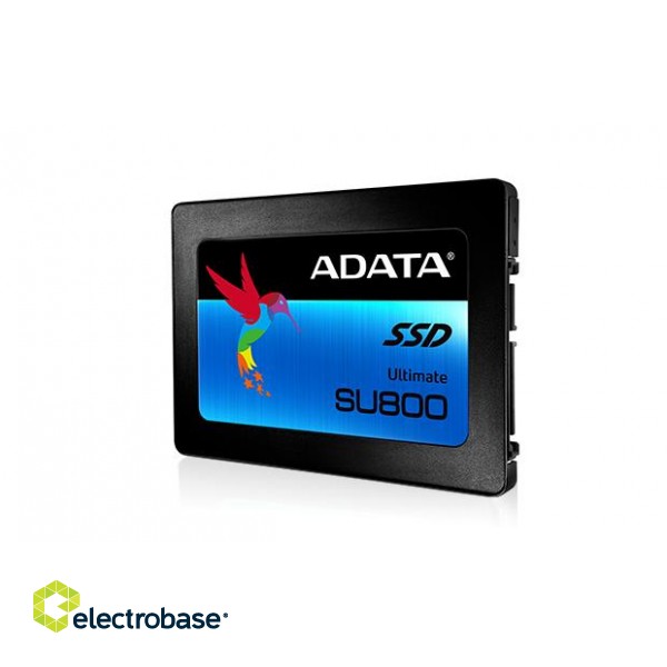 ADATA | Ultimate SU800 1TB | 1024 GB | SSD form factor 2.5" | SSD interface SATA | Read speed 560 MB/s | Write speed 520 MB/s фото 3