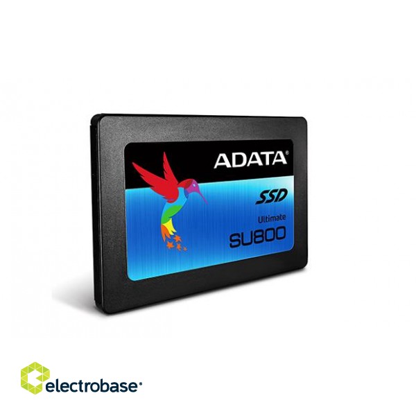 ADATA | Ultimate SU800 1TB | 1024 GB | SSD form factor 2.5" | SSD interface SATA | Read speed 560 MB/s | Write speed 520 MB/s фото 4