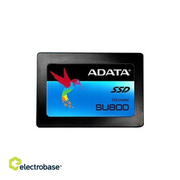 ADATA | Ultimate SU800 1TB | 1024 GB | SSD form factor 2.5" | SSD interface SATA | Read speed 560 MB/s | Write speed 520 MB/s image 1