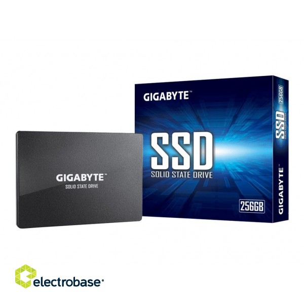 Gigabyte | GP-GSTFS31256GTND | 256 GB | SSD interface SATA | Read speed 520 MB/s | Write speed 500 MB/s фото 7