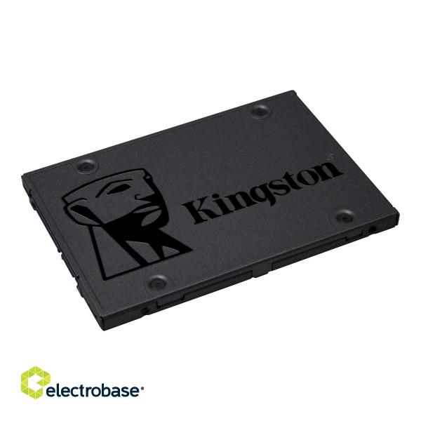 Kingston | A400 | 240 GB | SSD form factor 2.5" | SSD interface SATA | Read speed 500 MB/s | Write speed 350 MB/s фото 2
