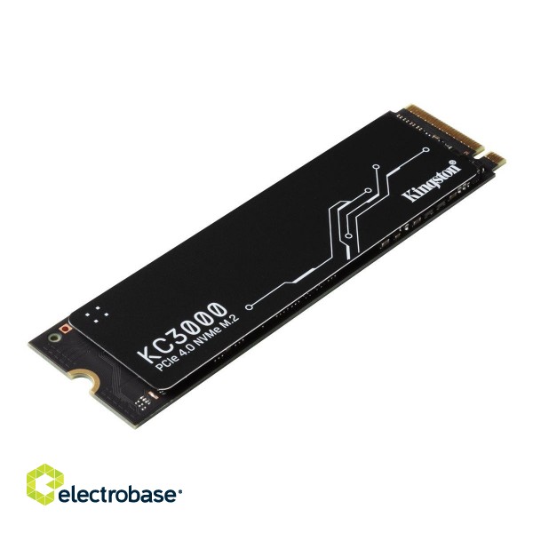 Kingston | SSD | KC3000 | 2048 GB | SSD form factor M.2 2280 | SSD interface PCIe 4.0 NVMe M.2 | Read speed 7000 MB/s | Write speed 7000 MB/s image 2