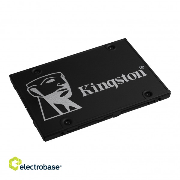Kingston | KC600 | 512 GB | SSD form factor 2.5" | SSD interface SATA | Read speed 550 MB/s | Write speed 520 MB/s image 4